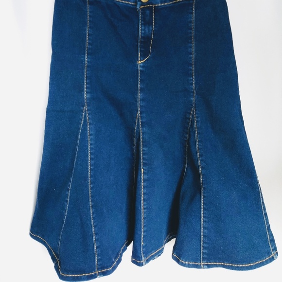 kosher casual denim skirts